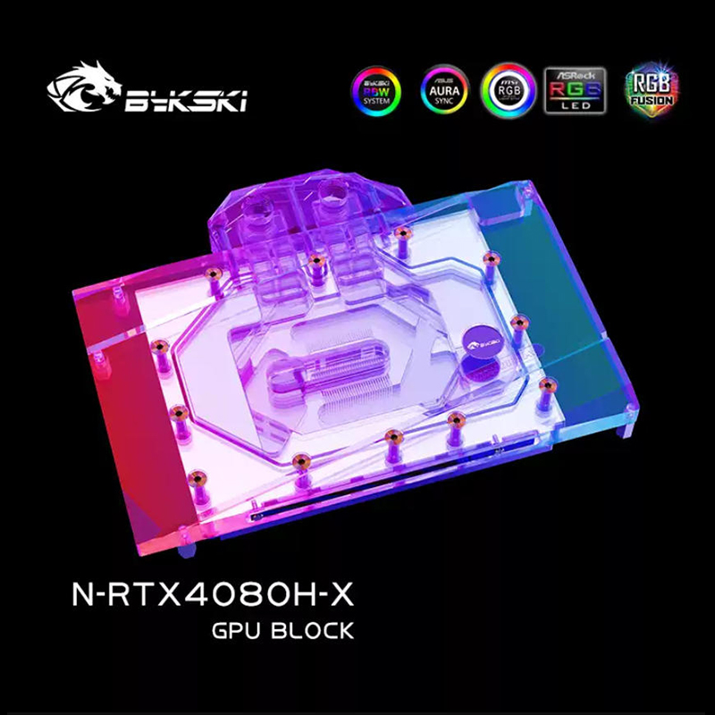 Bykski GPU Water Block for NVI - Rtx 4080 Water Cooling Block review and price