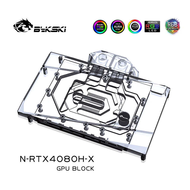 Bykski GPU Water Block for NVI - Rtx 4080 Water Cooling Block review and price