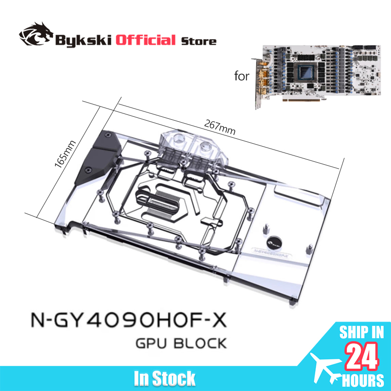 Bykski N-GY4090HOF-X GPU Block - Rtx 4090 Water Block Full Cover review and price