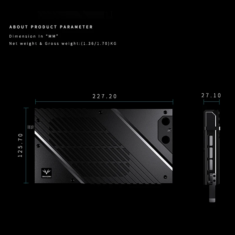 Granzon GPU Block for NVIDIA R - Rtx 4080 Water Cooling Block review and price