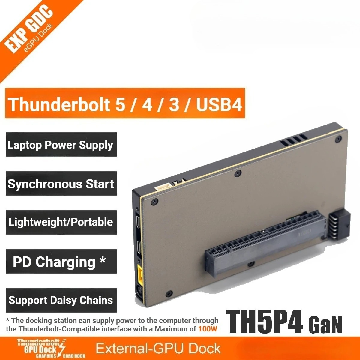 Upgraded TH5P4GaN Laptop Thund - Gpu External Dock Egpu Thunderbolt 4 review and price