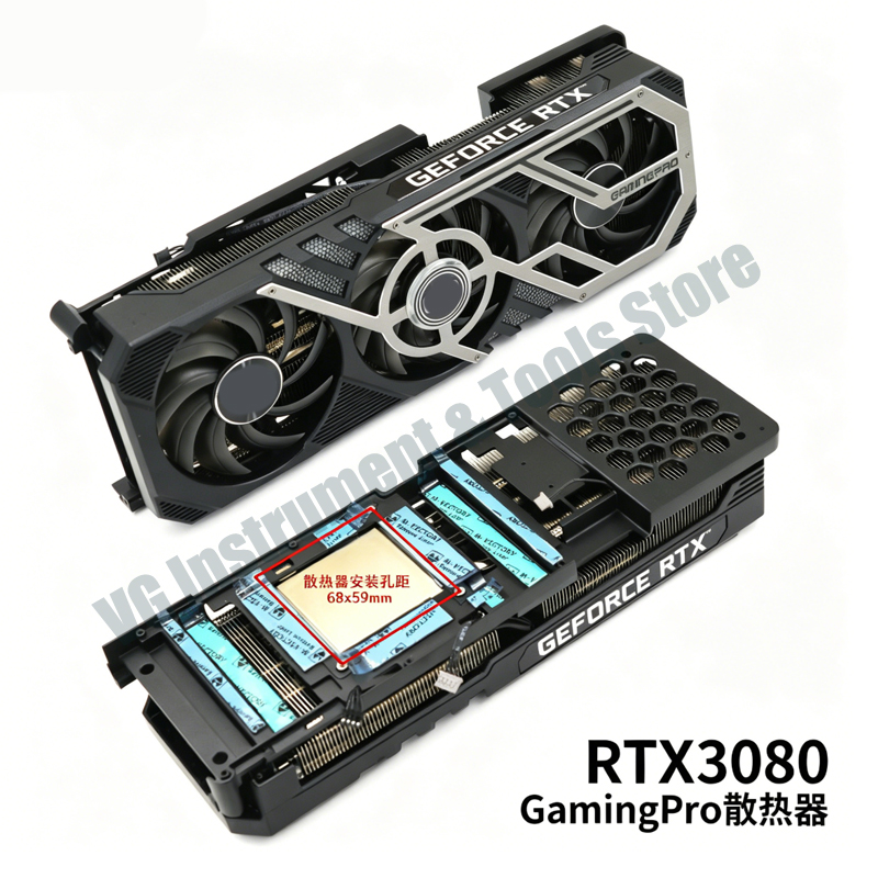 Video Card Heatsink For Palit  - Rtx 3080 Ti 12Gb review and price
